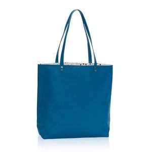 31 Gifts Around Town Cobalt Blue Tote Cell Pocket